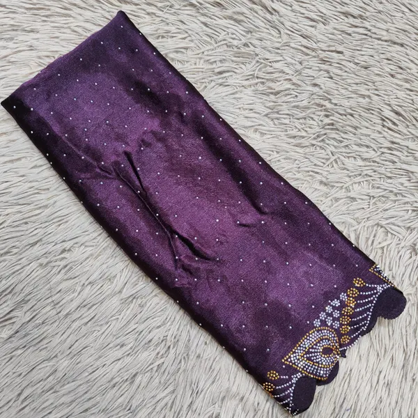 Satin Fabric Heavy Hijabs | HJ06